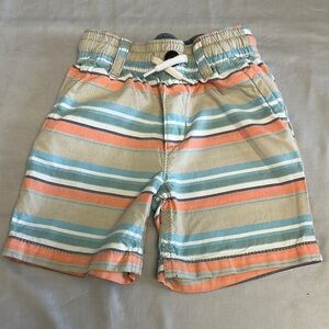 OshKosh B'gosh Tan and Blue Summer Shorts